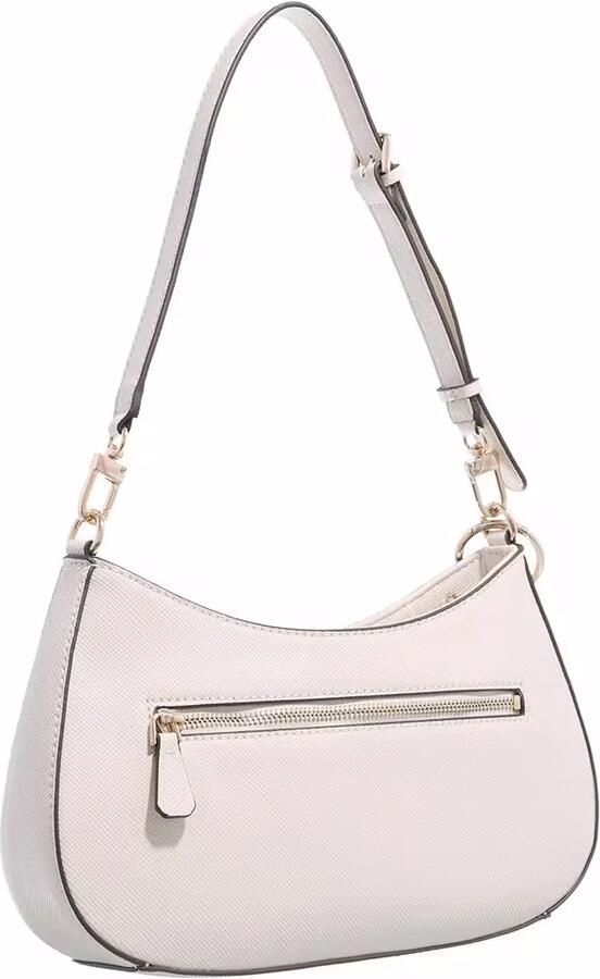 Guess Elegante witte handtas met gouden details White Dames