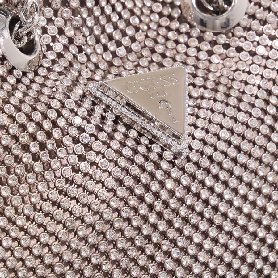 Guess Pochettes Zalina Pouch in zilver