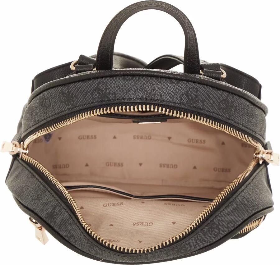 Guess Elegante Zwarte Rugzak met Gouden Details Black Dames - Foto 2