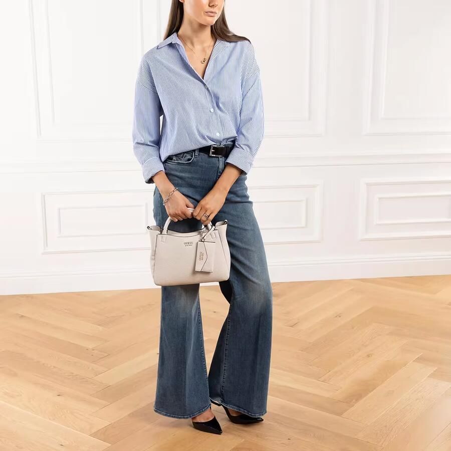 Guess Lente Zomer Middelgrote Tassen Collectie Beige Dames