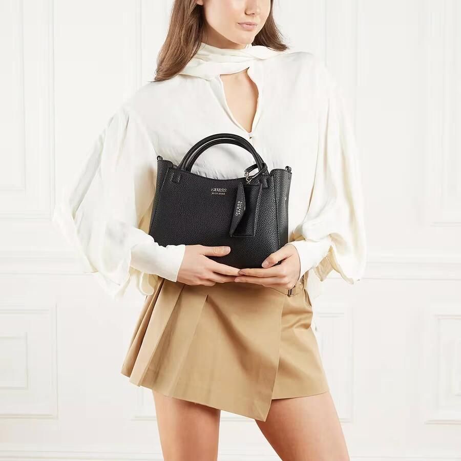 Guess Lente Zomer Dames Middelgrote Tassen Collectie Black Dames - Foto 6