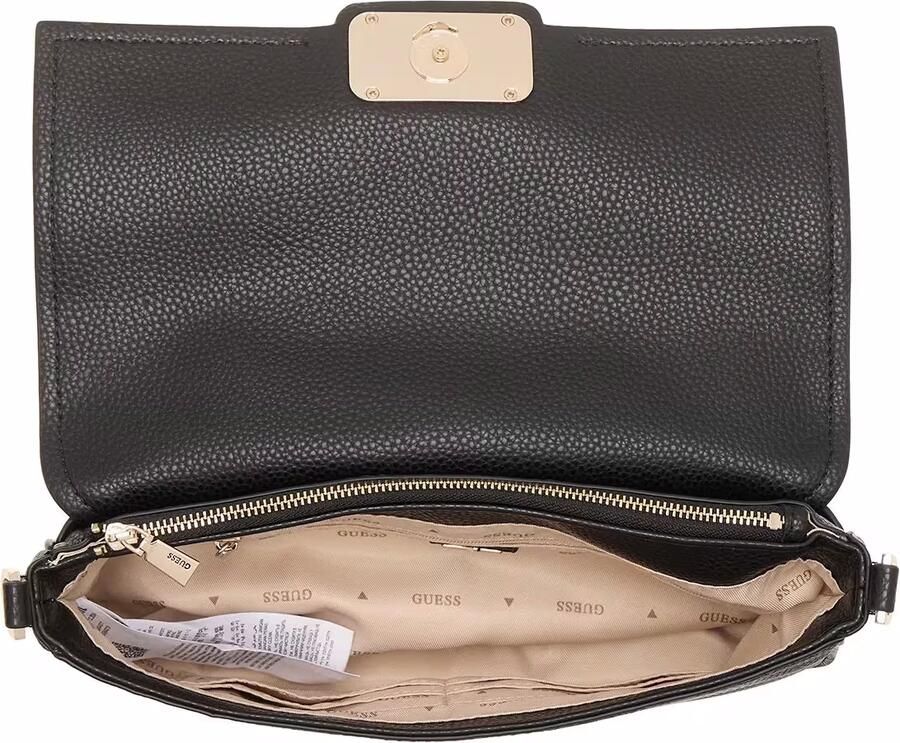 Guess Zwarte Handtas met Automatische Sluiting en Zakken Black Dames - Foto 2