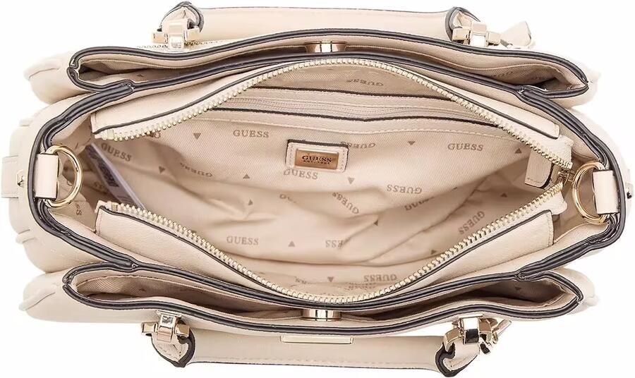 Guess Beige Handtas van Polyethyleen Materiaal Beige Dames - Foto 2