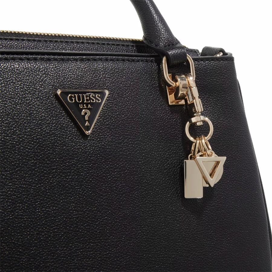 Guess Elegante zwarte shopper tas met gouden details Black Dames