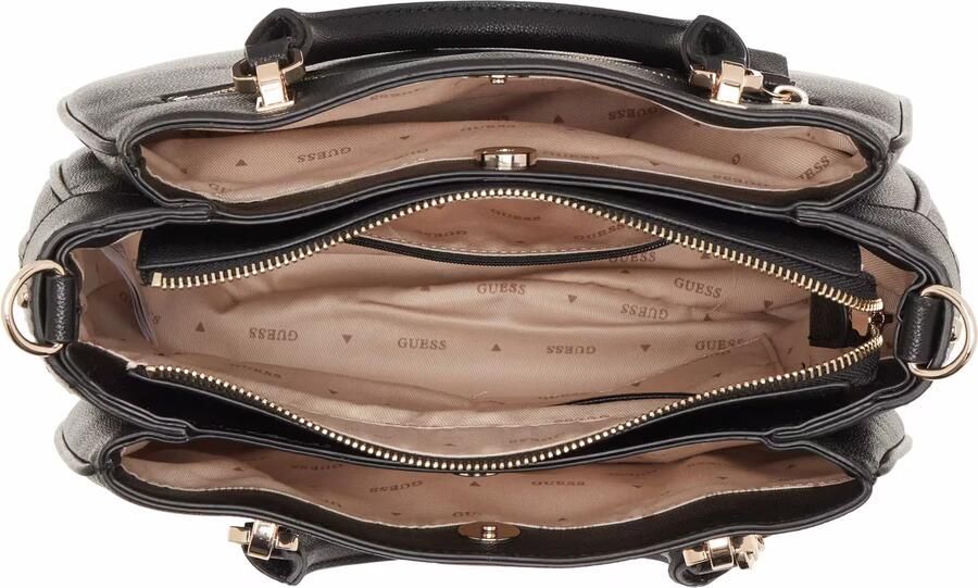 Guess Elegante zwarte shopper tas met gouden details Black Dames - Foto 2