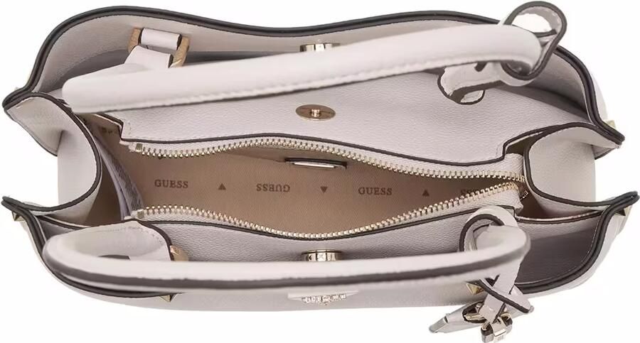 Guess Emiliya Girlfriend Schoudertas Ivory Beige Dames - Foto 2