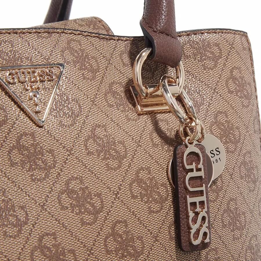 Guess Beige Noelle Bag 2 met meerdere compartimenten Beige Dames - Foto 3