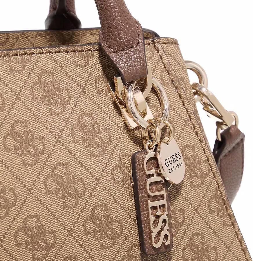 Guess Beige Handtas Grote Dames Tassen Collectie Beige Dames