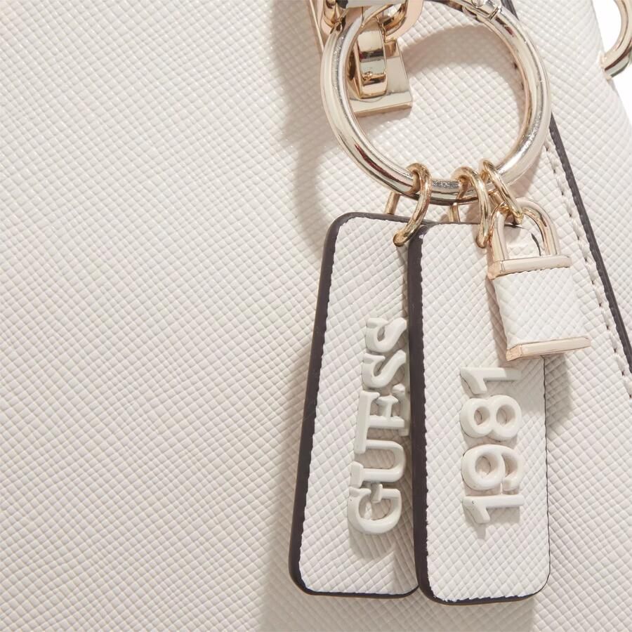 Guess Elegante Handtas met Gouden Details White Dames