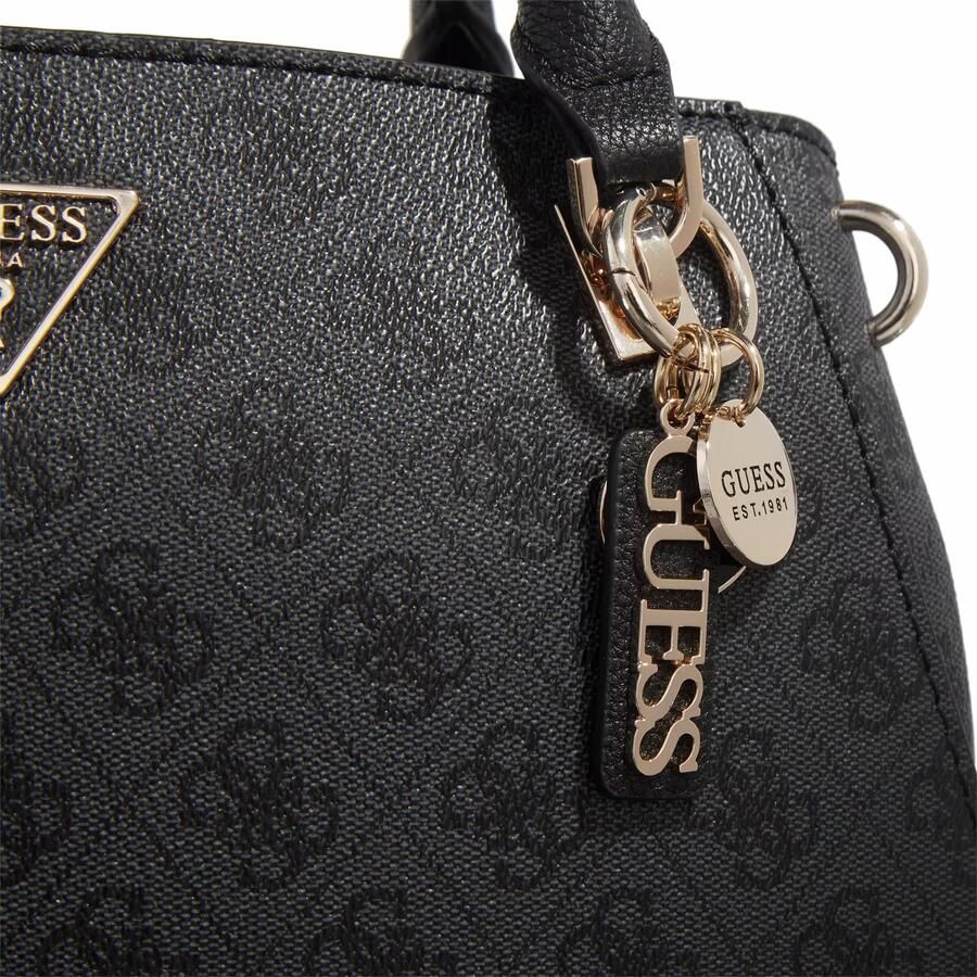 Guess Grijze Bedrukte Handtas met Ritssluiting Gray Dames