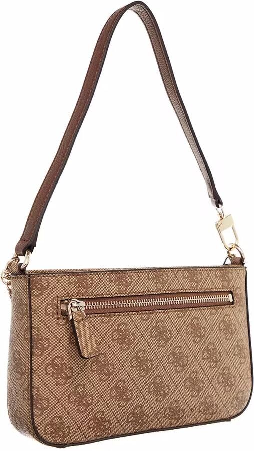 Guess Satchels Noelle Mini Top Zip Shoulder in bruin - Foto 2