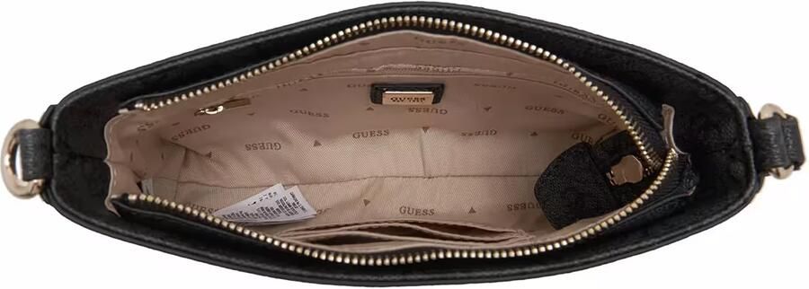 Guess Satchels Noelle Mini Top Zip Shoulder in donkergrijs - Foto 2