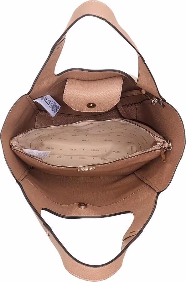 Guess Elegante Beige Handtas met Gouden Details Beige Dames - Foto 2