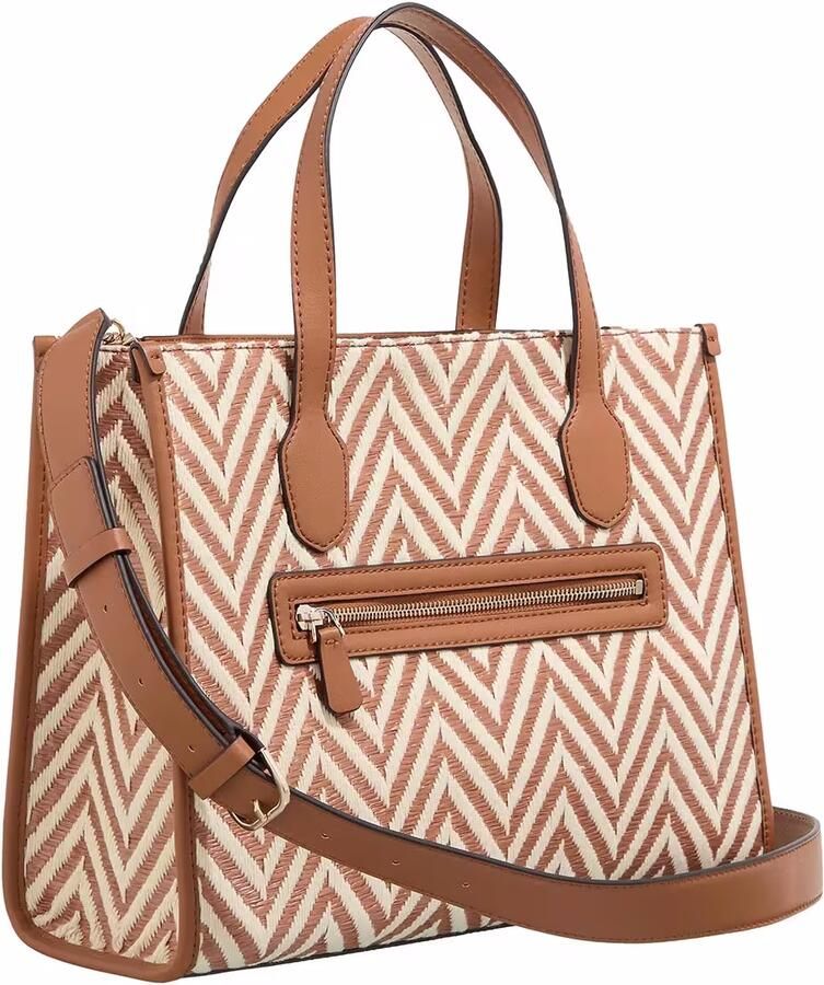 Guess Shoppers & Totes Silvana 2 Compartment Tote in cognac - Foto 3