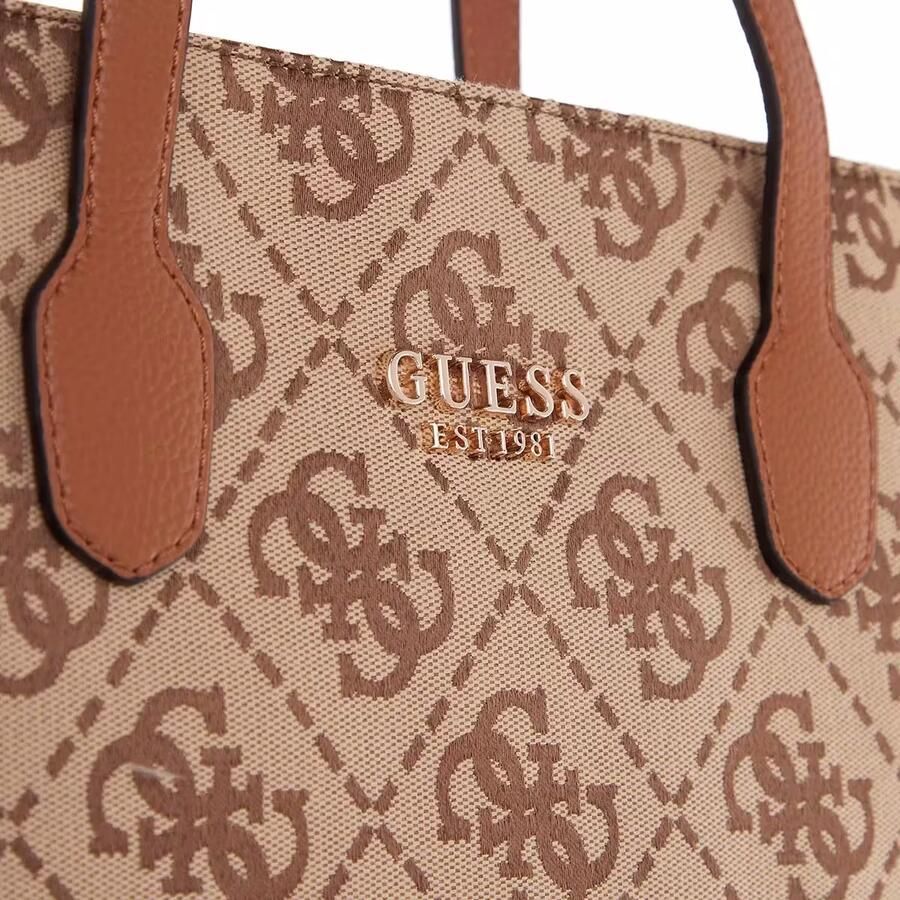 Guess Shoppers & Totes Silvana Girlfriend Tote in bruin