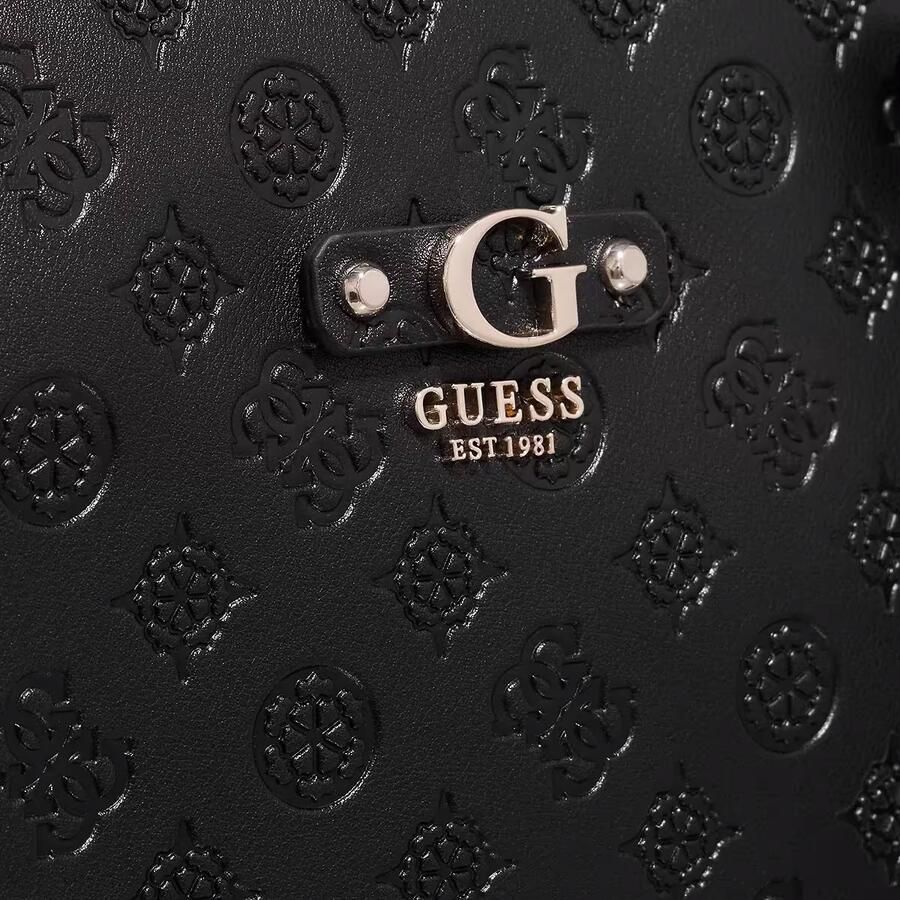 Guess Zwarte Polyethyleen Handtas Black Dames