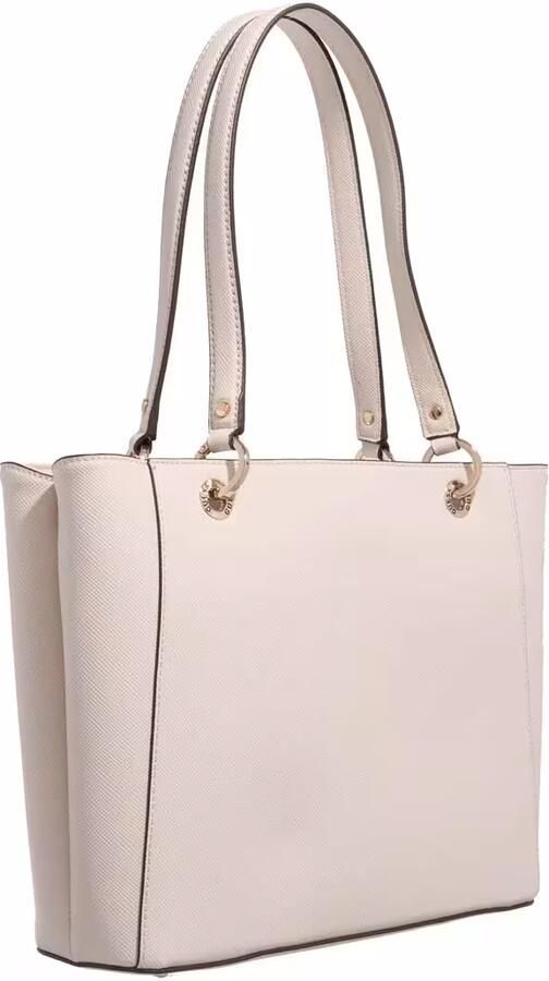 Guess Beige Handtas van Polyethyleen Materiaal Beige Dames