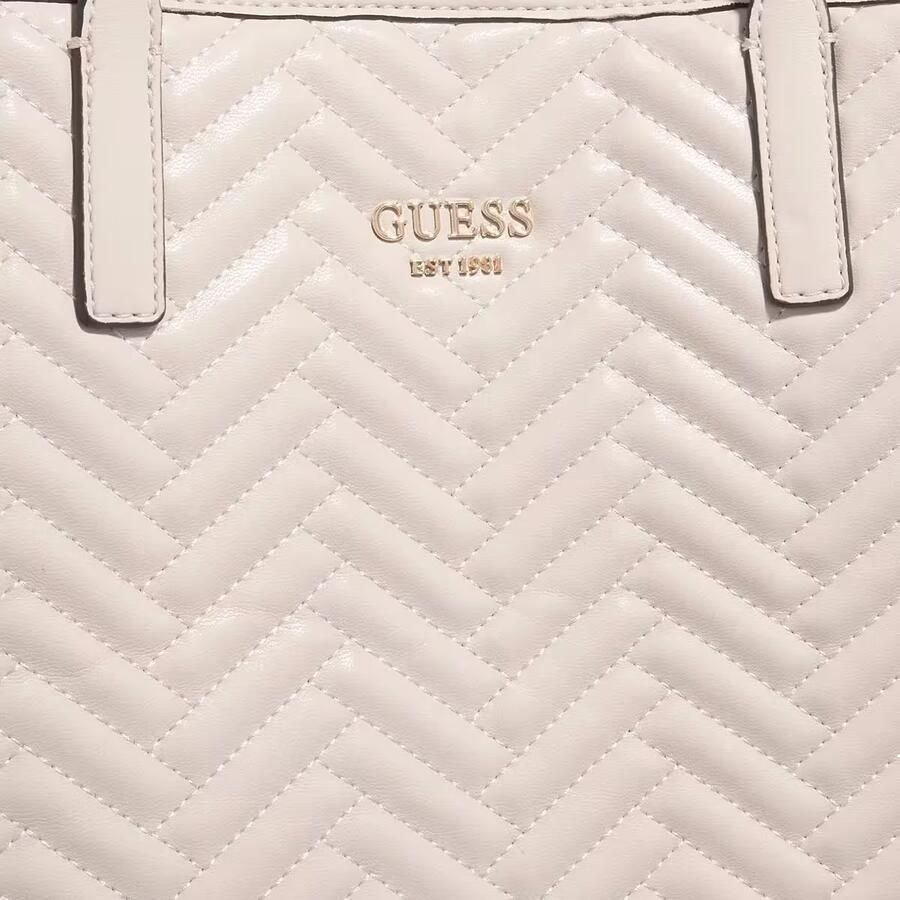 Guess Shoppers Vikky Ii Large 2 In 1 Tote in crème