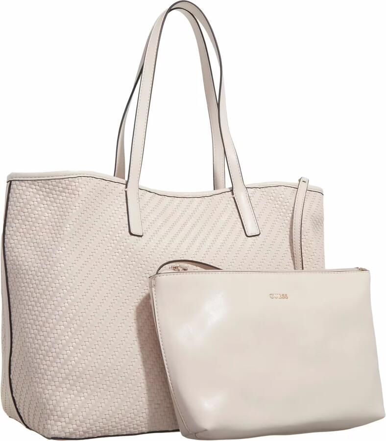 Guess Shoppers Vikky Ii Large 2 In 1 Tote in crème