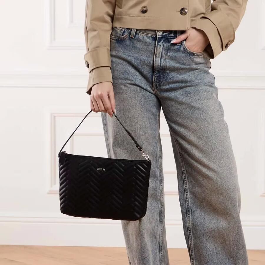 Guess Shoppers Vikky Ii Large 2 In 1 Tote in zwart - Foto 4