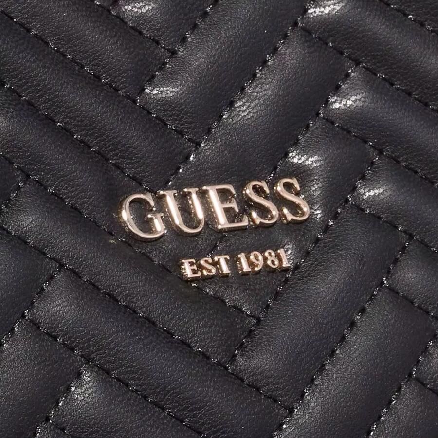 Guess Shoppers Vikky Ii Large 2 In 1 Tote in zwart
