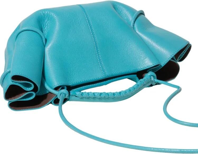 Hereu Shoppers & Totes Arta Mini Lambskin Bag in blauw