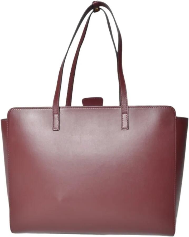 Hidesins Crossbody bags Wine Leather Flap L Large Handbag in rood