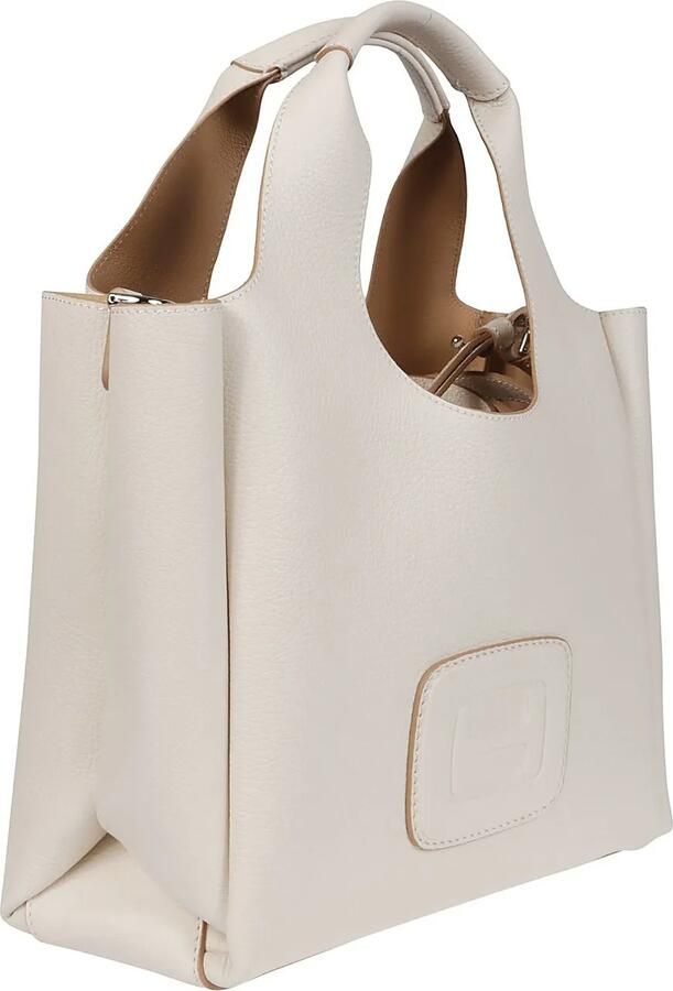 Hogan Crossbody bags Small Shopping H-bag White in wit