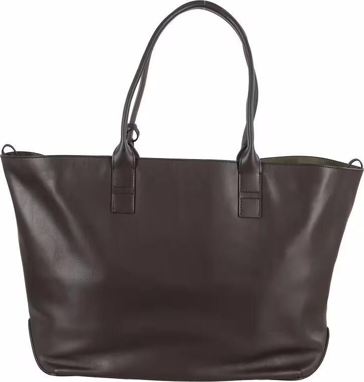 Hogan Shoppers & Totes Address Shopping Media Pelle in grijs