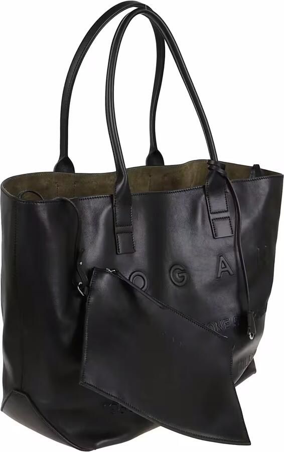 Hogan Shoppers & Totes Script Address Shopping Bag in zwart