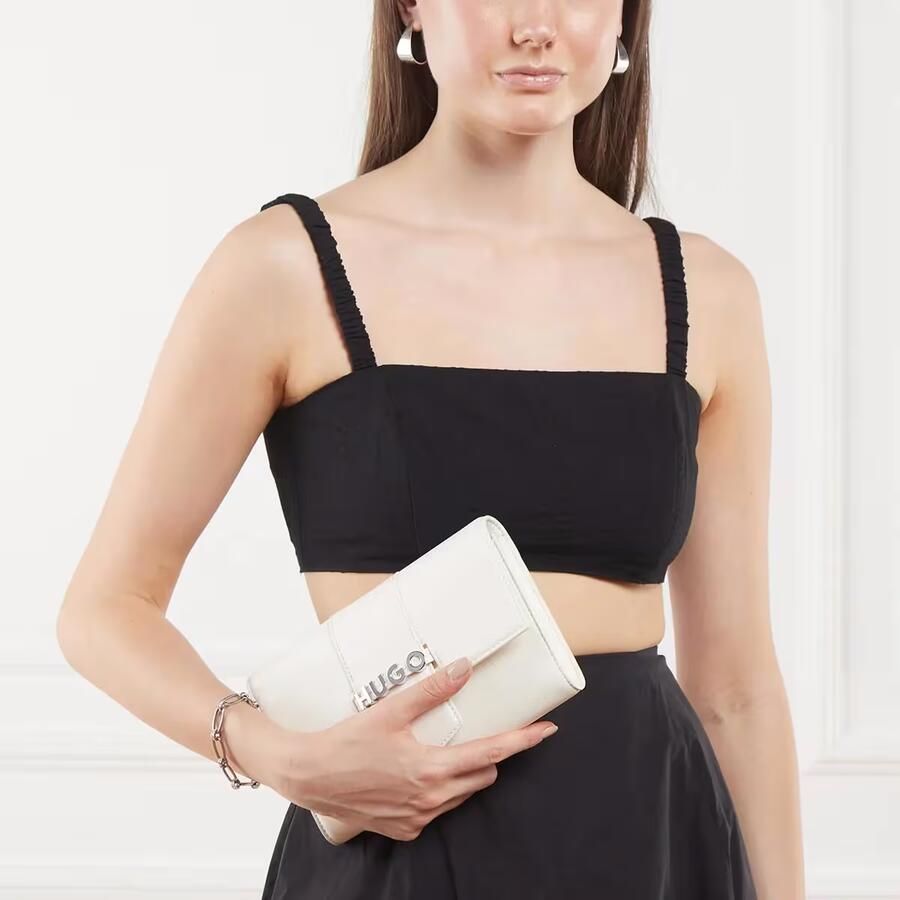 HUGO Handtas met labelapplicatie model 'Mel 2.0'