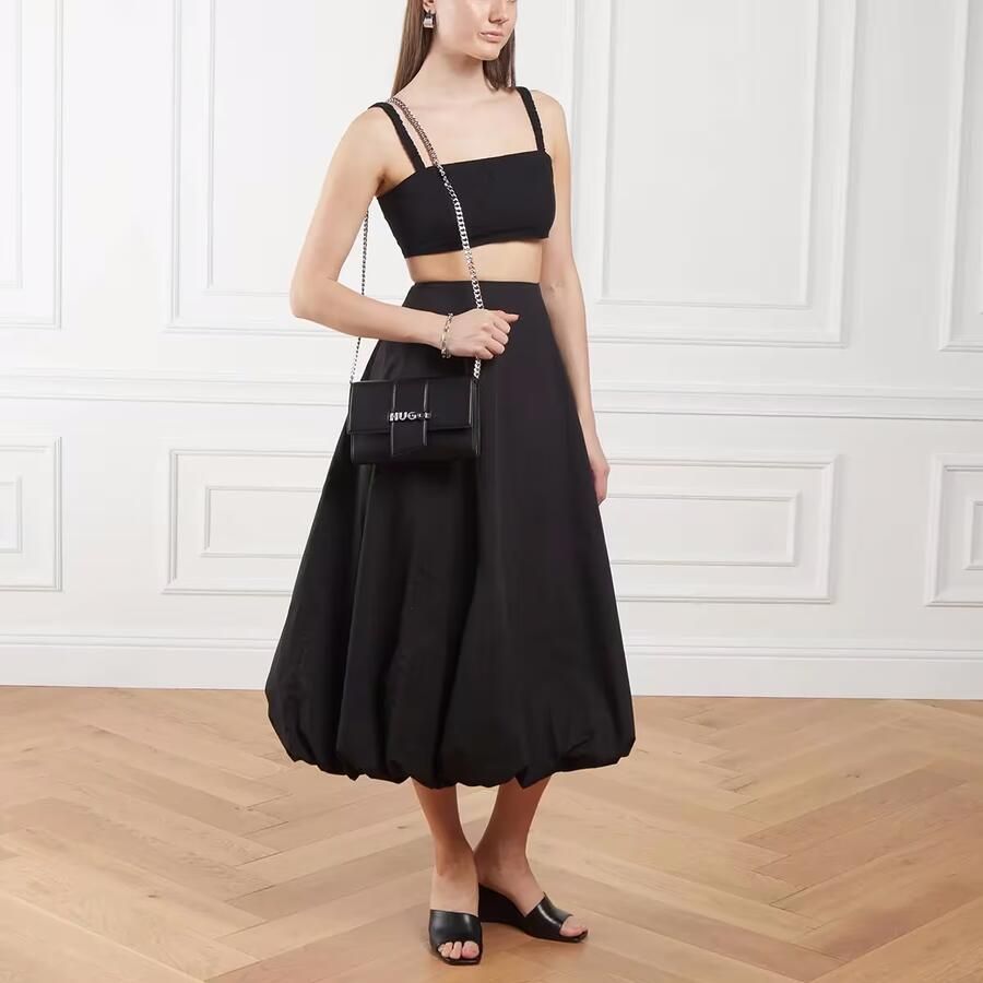 HUGO Handtas met labelapplicatie model 'Mel 2.0'