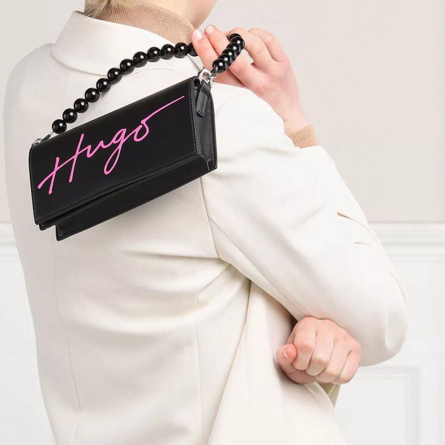HUGO Pochettes Love Minibag-L 10247931 01 in zwart