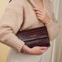 Isabel Bernard Crossbody bags Femme Forte Valerie Croco Brown Calfskin Leather S in bruin - Thumbnail 1