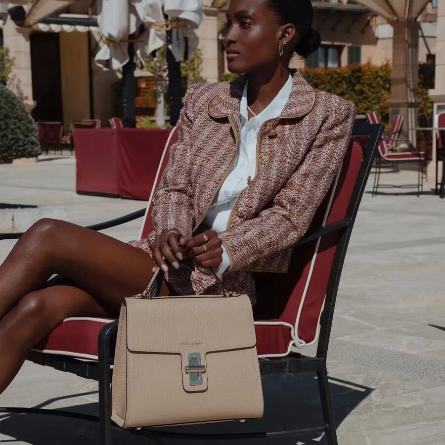 Isabel Bernard Crossbody bags Handtasche in taupe