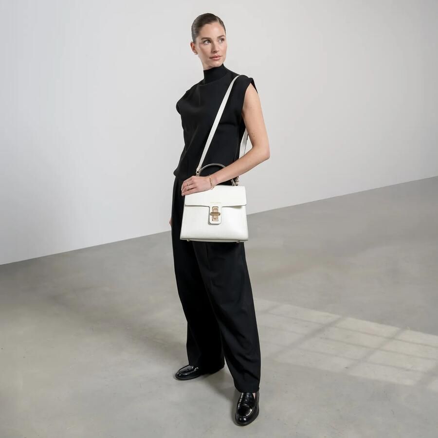 Isabel Bernard Crossbody bags Handtasche in wit - Foto 3