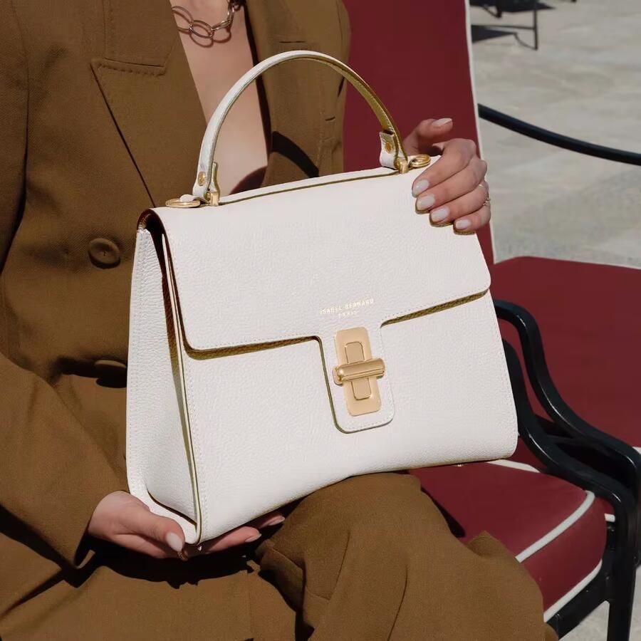Isabel Bernard Crossbody bags Handtasche in wit - Foto 4