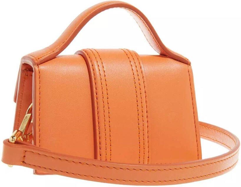 Jacquemus Crossbody bags Le Petit Bambino Mini Flap Bag in orange