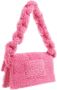 Jacquemus Hobo bags Le Bambidou Shearling Shoulder Bag in pink - Thumbnail 1