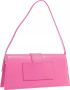 Jacquemus Hobo bags Le Bambino Long Shoulder Bag Leather in roze - Thumbnail 1
