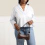 Jacquemus Parel Tas Bruin Leer Crossbody Brown Dames - Thumbnail 1