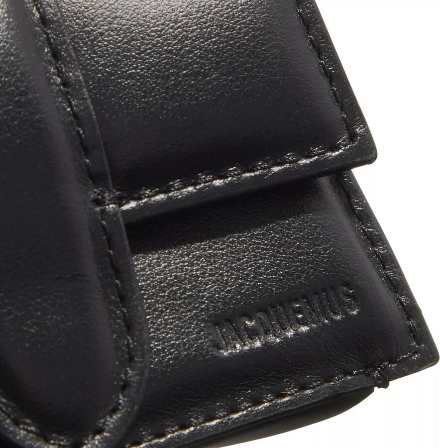 Jacquemus Zwarte leren polsband met magnetische sluiting Black Dames - Foto 2