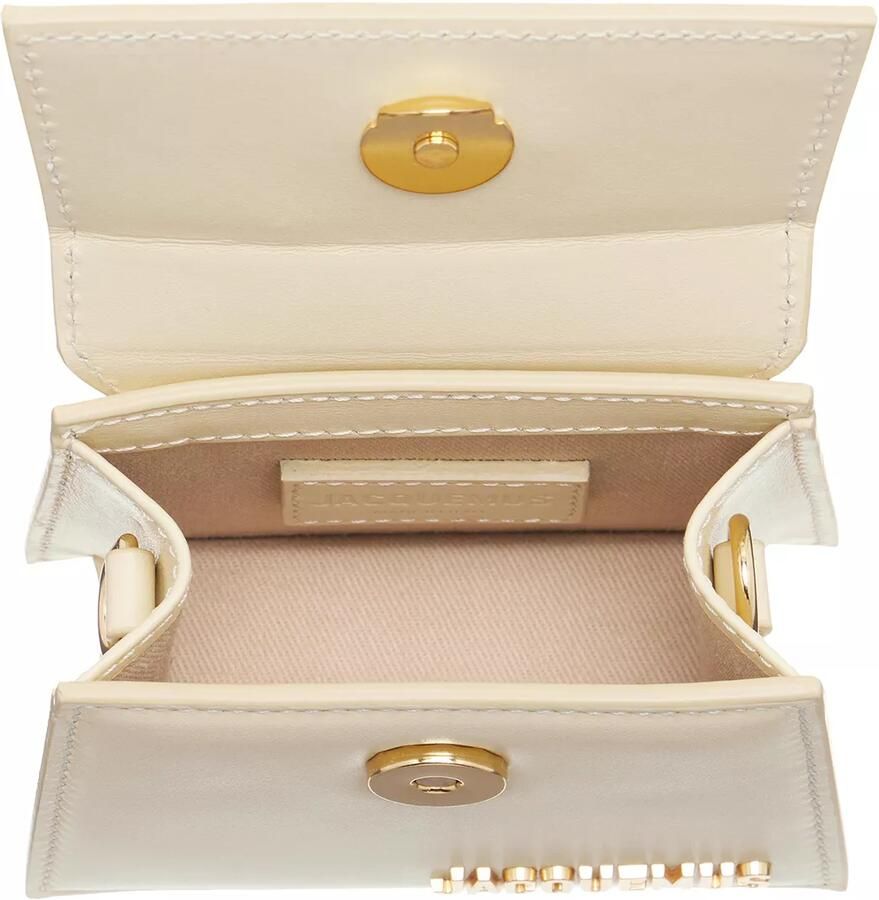 Jacquemus Shoppers & Totes Le Chiquito Top Handle Bag Leather in crème - Foto 3