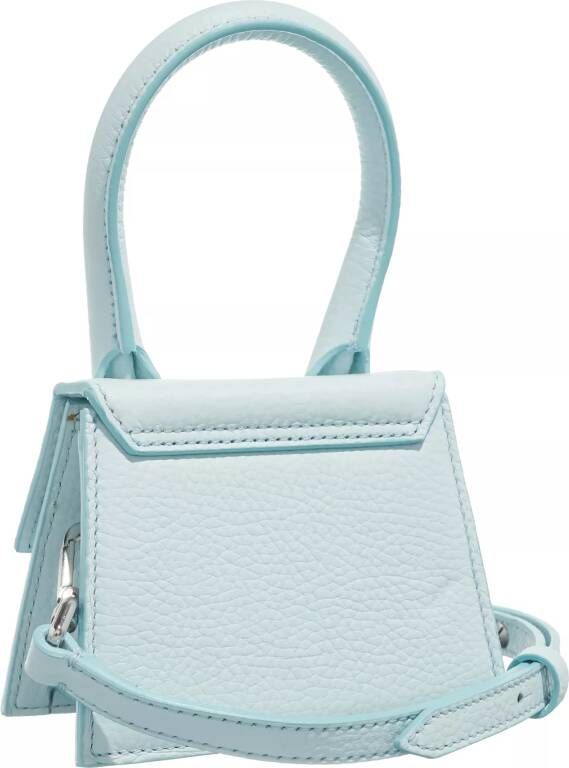 Jacquemus Totes Le Chiquito Top Handle Bag Leather in blauw