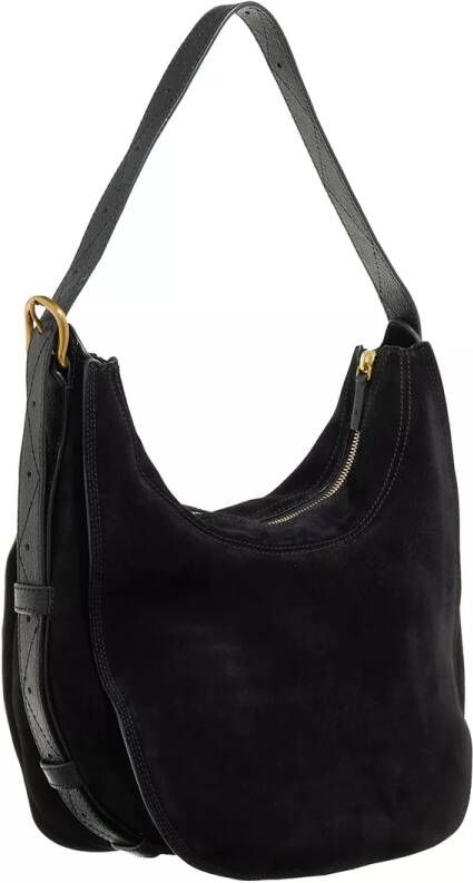 Jérôme Dreyfuss Dino Tas Luxe Schoudertas met Verstelbare Band Black Dames