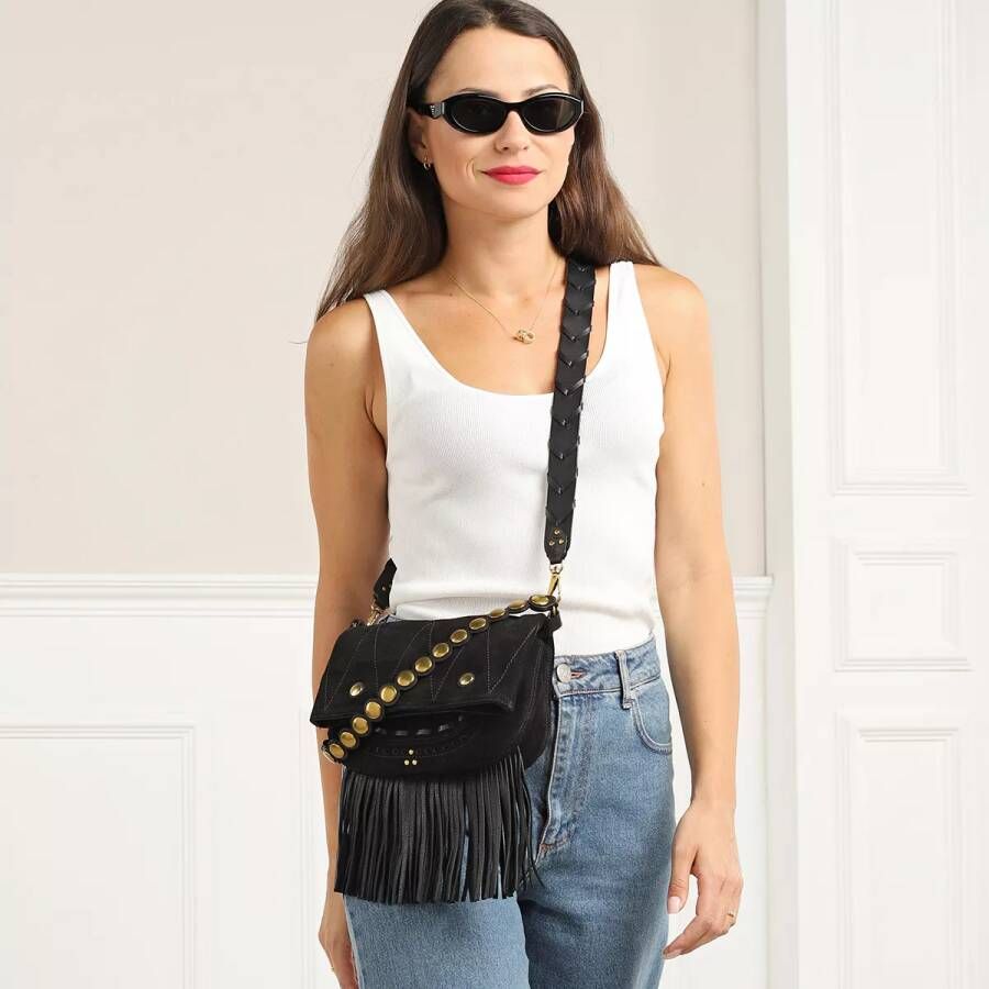 Jerome Dreyfuss Hobo bags Jerry Mini in zwart