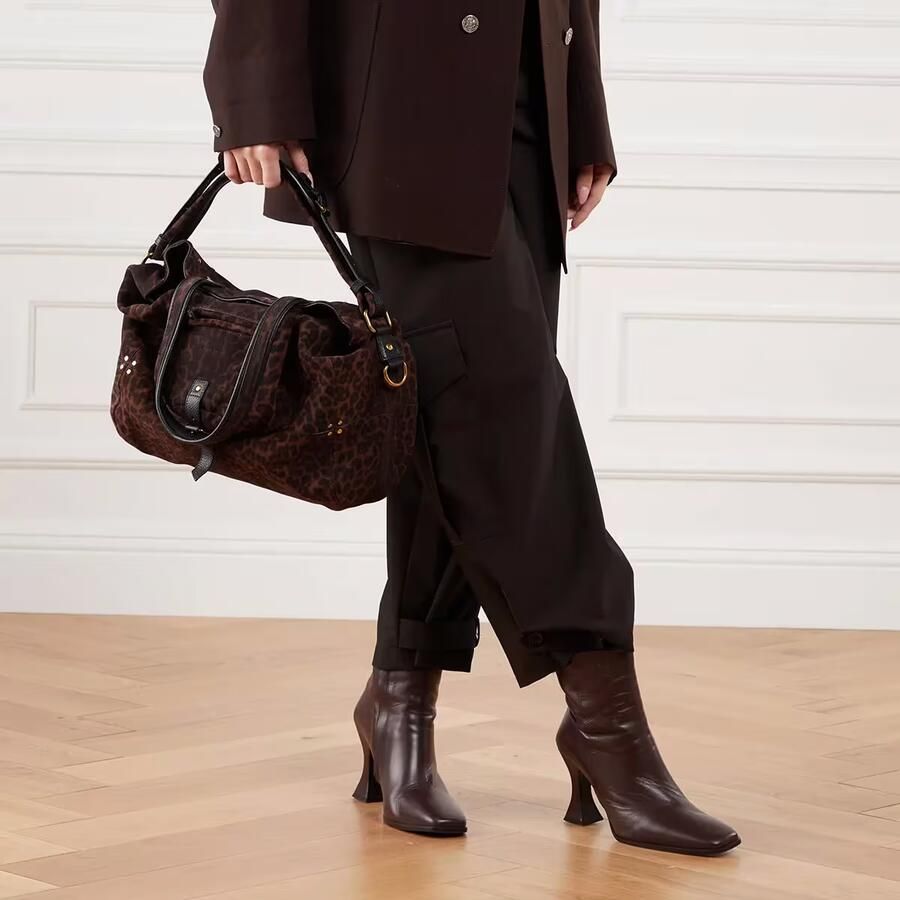 Jerome Dreyfuss Shoppers Billy M in luipaardprint