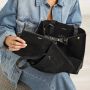 Jerome Dreyfuss Shoppers Leon M in zwart - Thumbnail 1