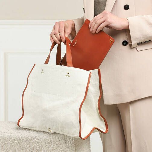 Loewe Shoppers Anagram Basket Large Ajoure in bruin