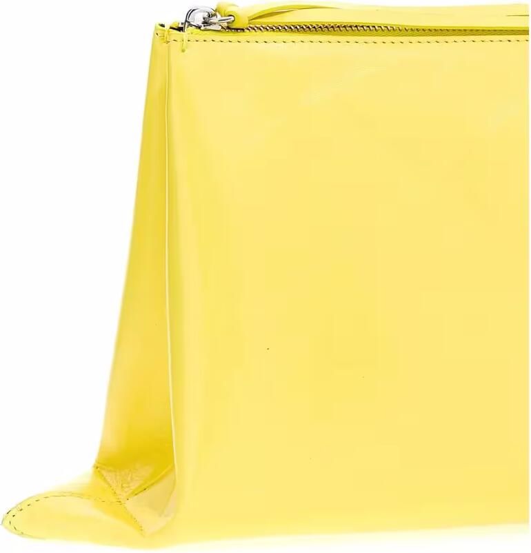 Jil Sander Clutches 'Impero' Media' Clutch in geel